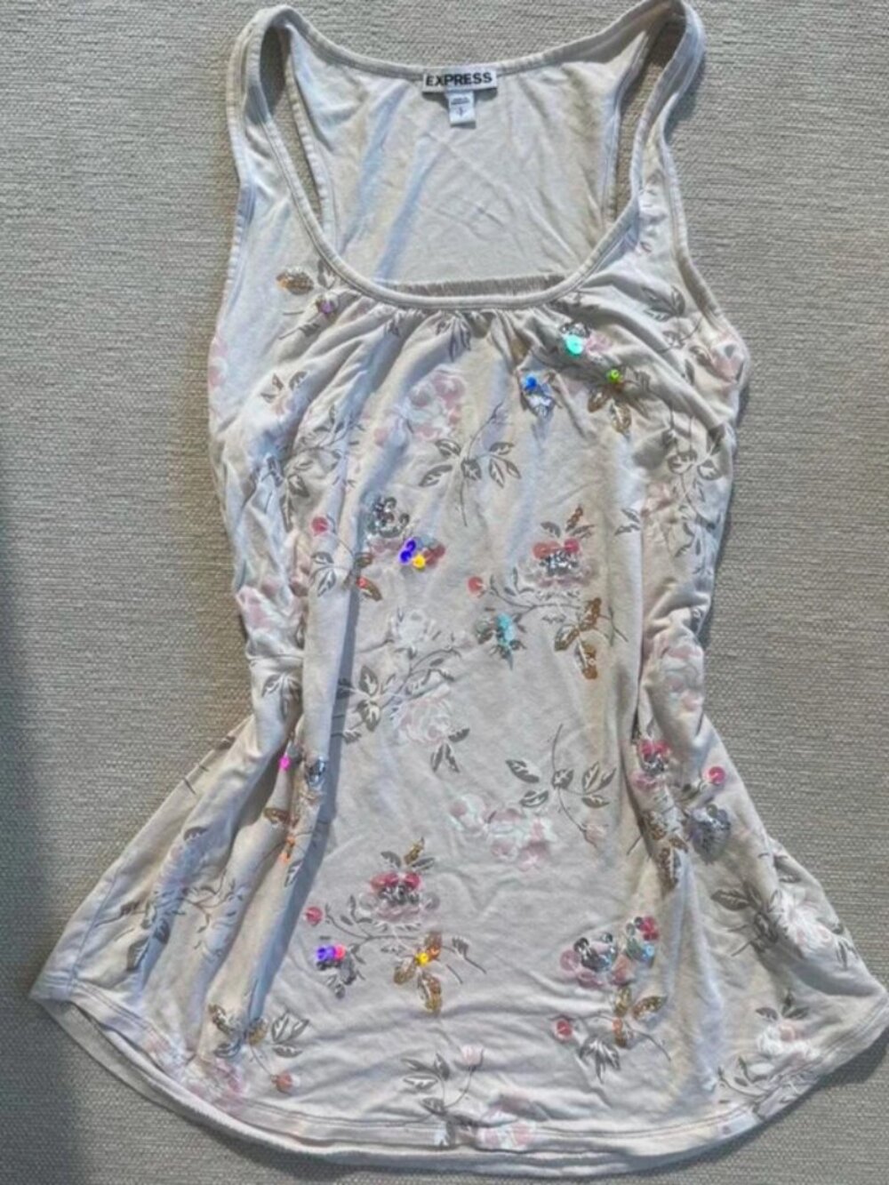 Sequined cute top